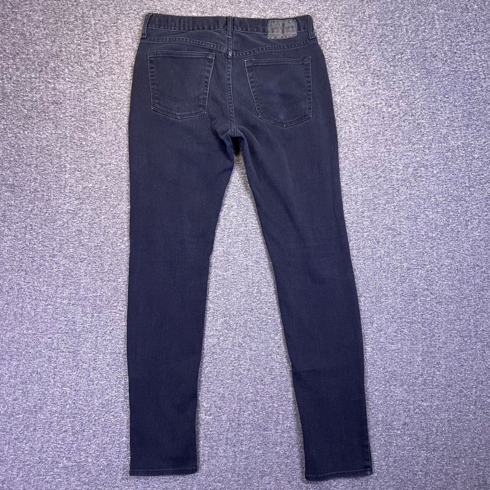Bullhead Jeans Mens 32x32 Black Skinny Skinniest Grunge Casual Stretch Denim - Picture 2 of 14